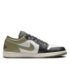 Jordan 1 Low Black Toe Medium Olive