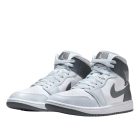Jordan 1 Mid White Smoke Grey