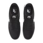 Air Force 1 Low 07 Black White Pebbled Leather