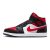 Jordan 1 Mid White Gym Red-Black