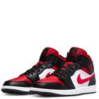 Jordan 1 Mid White Gym Red-Black