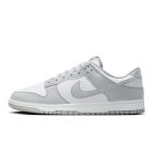 Dunk Low White Light Smoke Grey