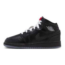 Jordan 1 Mid Black Metallic Reimagined GS